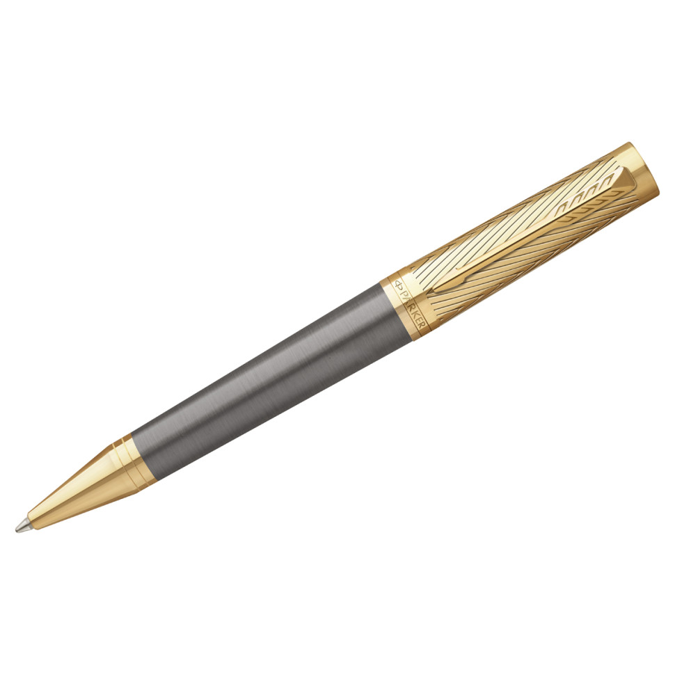 Ручка шариковая Parker "Ingenuity ARROW GT" черная, 1,0мм, поворот., подарочная упаковка, 371786