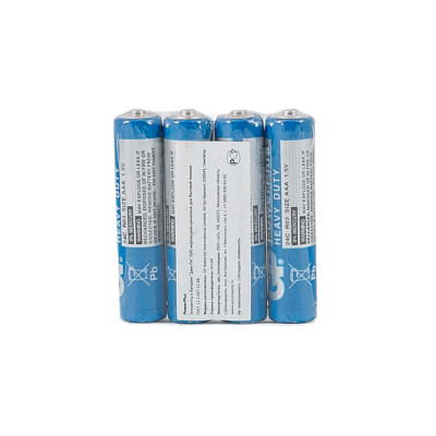 Батарейка GP PowerPlus AAA (R03) 24G солевая, OS4, 20 штук, 232914