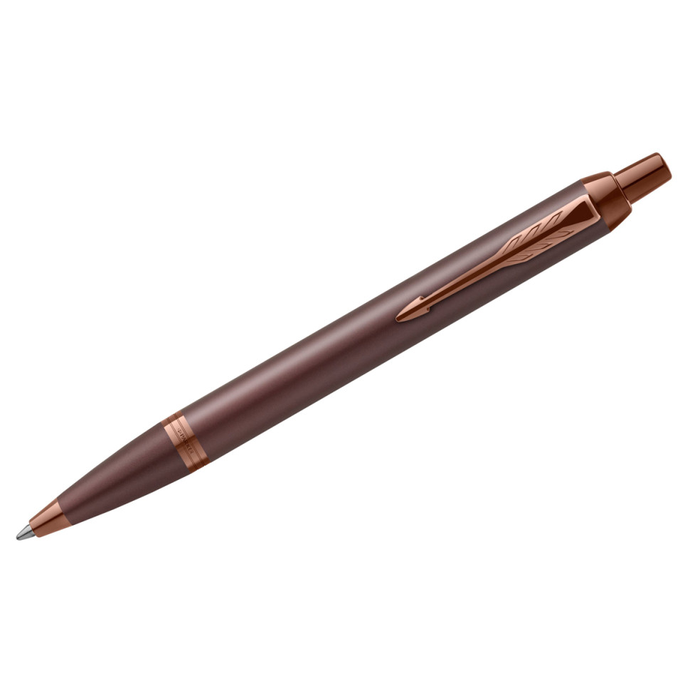 Ручка шариковая Parker "IM Professionals Monochrome Burgundy" синяя, 1мм, кнопочн., подарочная упаковка, 363658