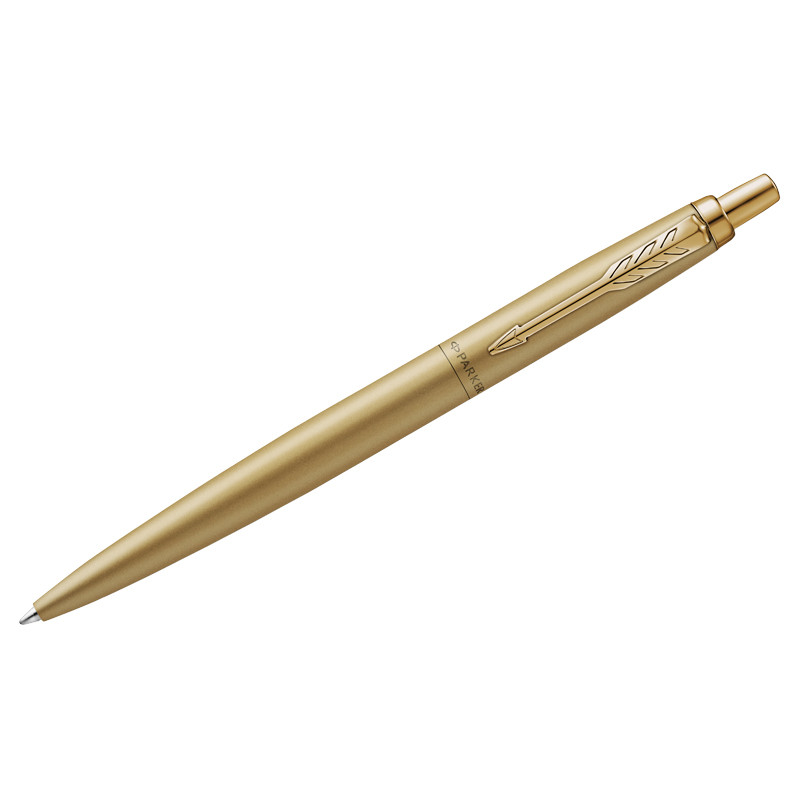 Ручка шариковая Parker "Jotter XL Monochrome Gold" синяя, 1,0мм, кнопочн., подарочная упаковка, 306396