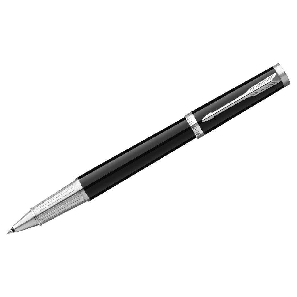 Ручка-роллер Parker "Ingenuity Black CT" черная, 0,5мм, подарочная упаковка, 359544