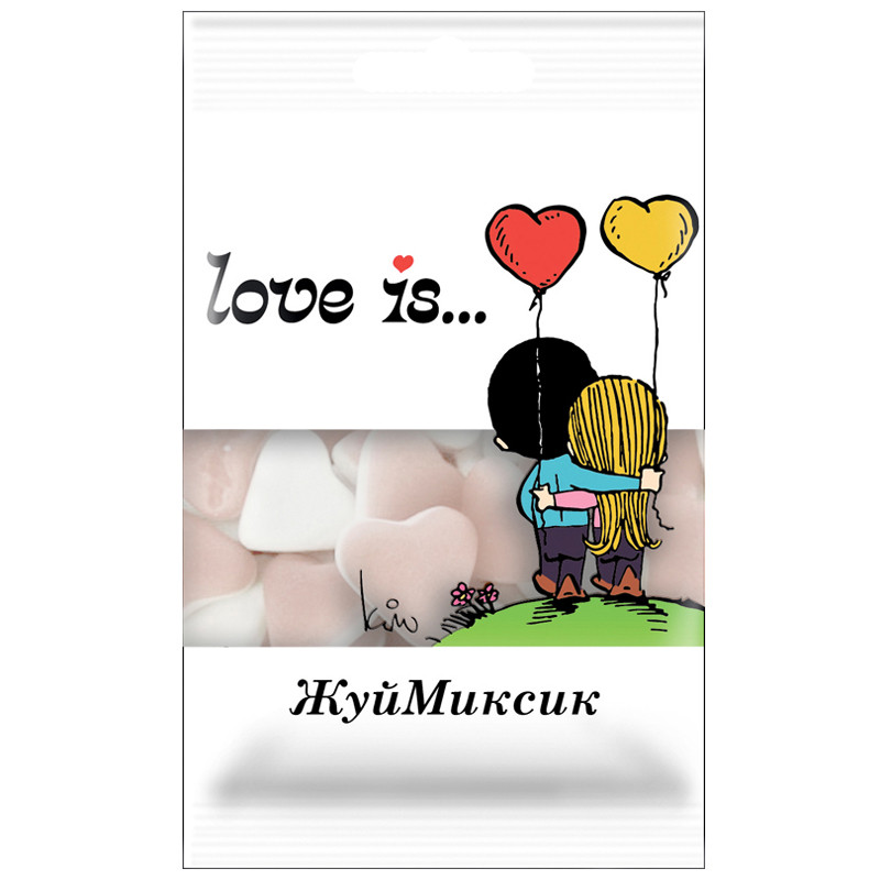 Жевательный мармелад  Love is…, жвачка, 20г, 344243