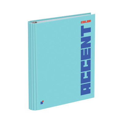 Тетрадь на кольцах А5, 160л., BG "Accent color", матовая ламинация, 342138