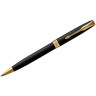 Ручка шариковая Parker "Sonnet Matte Black GT" черная, 1,0мм, поворот., подарочная упаковка, 240065