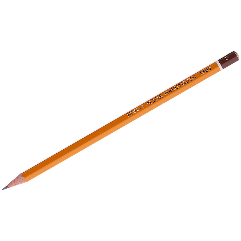 Карандаш ч/г Koh-I-Noor "1500" F, заточен., 001100