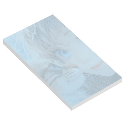 Блок для записей MESHU "Сute girl", 10*17см, 50л., на склейке, 378136