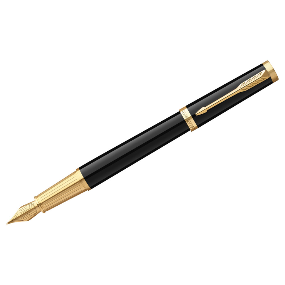Ручка перьевая Parker "Ingenuity Black GT" 0,8мм, подарочная упаковка, 359545