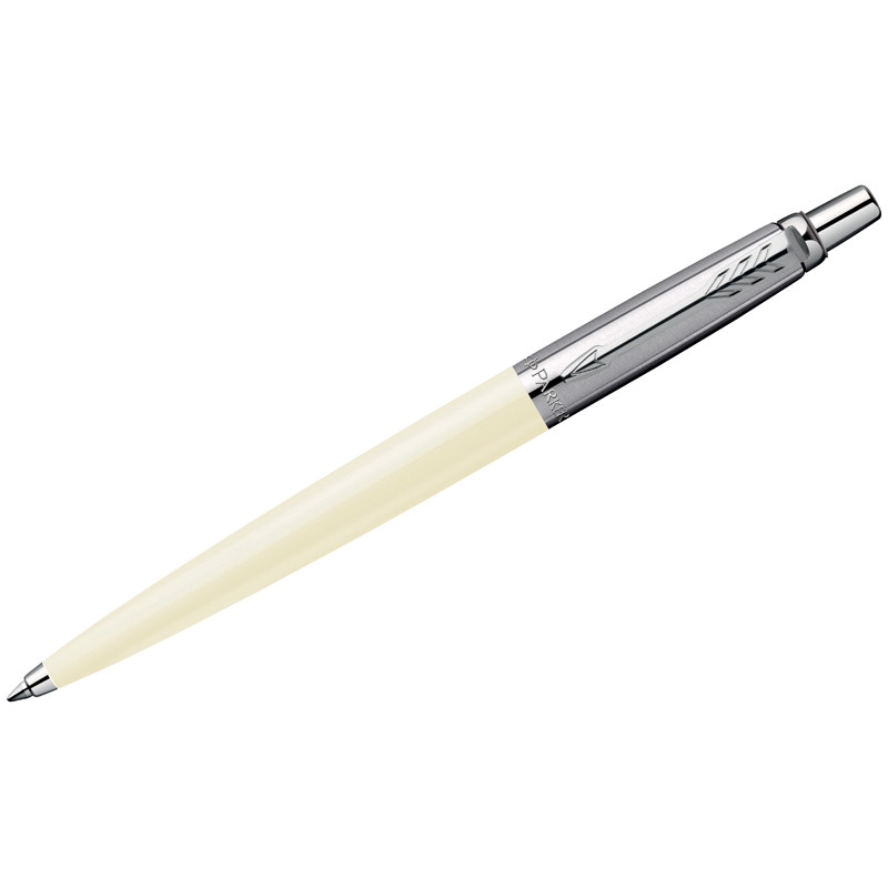 Ручка шариковая Parker "Jotter Originals White Chrom CT" синяя, 1,0мм, кнопочн., подарочная упаковка, 347053