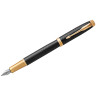 Ручка перьевая Parker "IM Premium Black/Gold GT" синяя, 0,8мм, подарочная упаковка, 246604