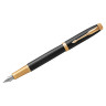 Ручка перьевая Parker "IM Premium Black/Gold GT" синяя, 0,8мм, подарочная упаковка, 246604