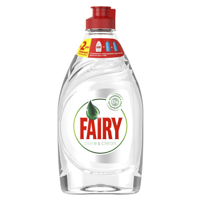 Средство для мытья посуды Fairy "Pure&amp;Clean", 450мл (ПОД ЗАКАЗ), 280245