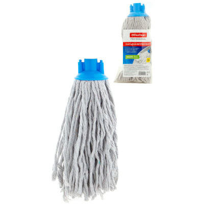 Насадка МОП для швабры OfficeClean Professional веревочная, хлопок, ворс 26см, 180г, 271107