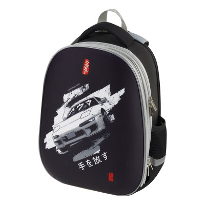 Ранец F?rst School Base "Street racing" 39*30*18см, 2 отделения, 2 кармана, анатомическая спинка, 388147