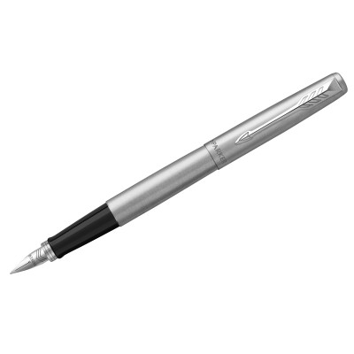 Ручка перьевая Parker "Jotter Stainless Steel CT" 1,0мм, подарочная упаковка, 264233