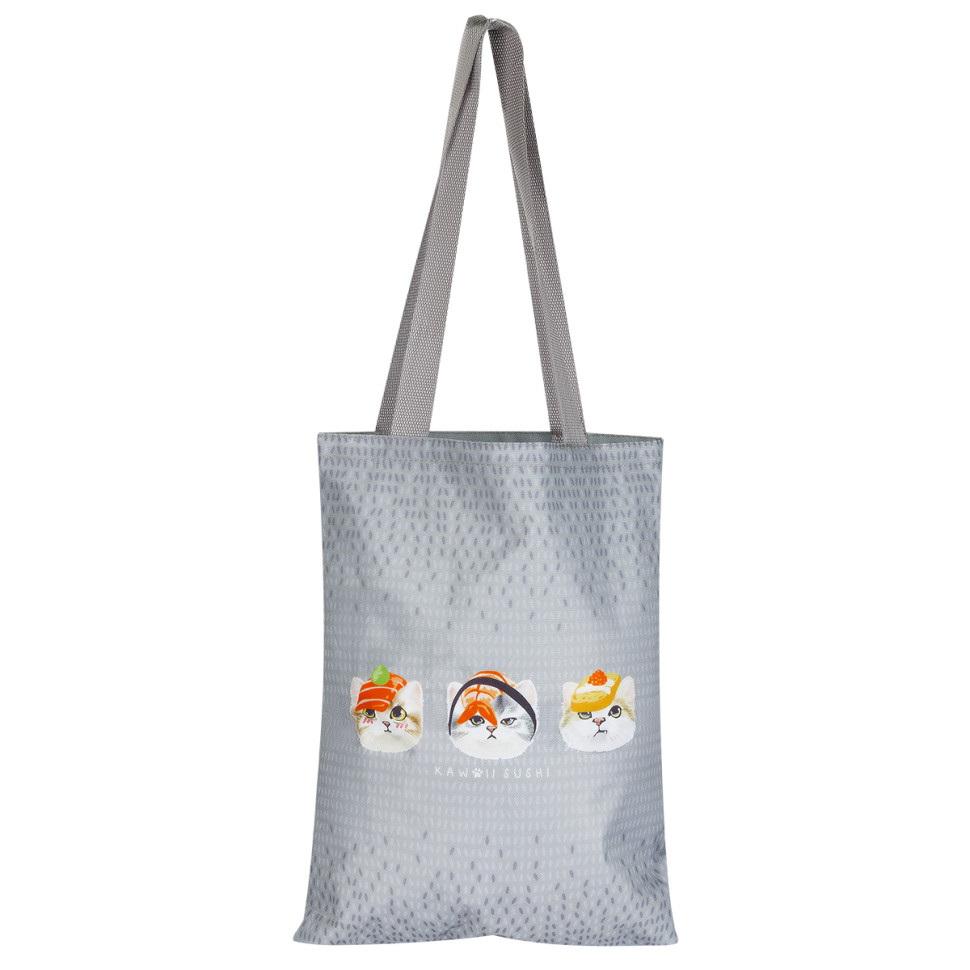 Сумка-шоппер ArtSpace"Sushi Cats", 31*39см. с карманом, 367759
