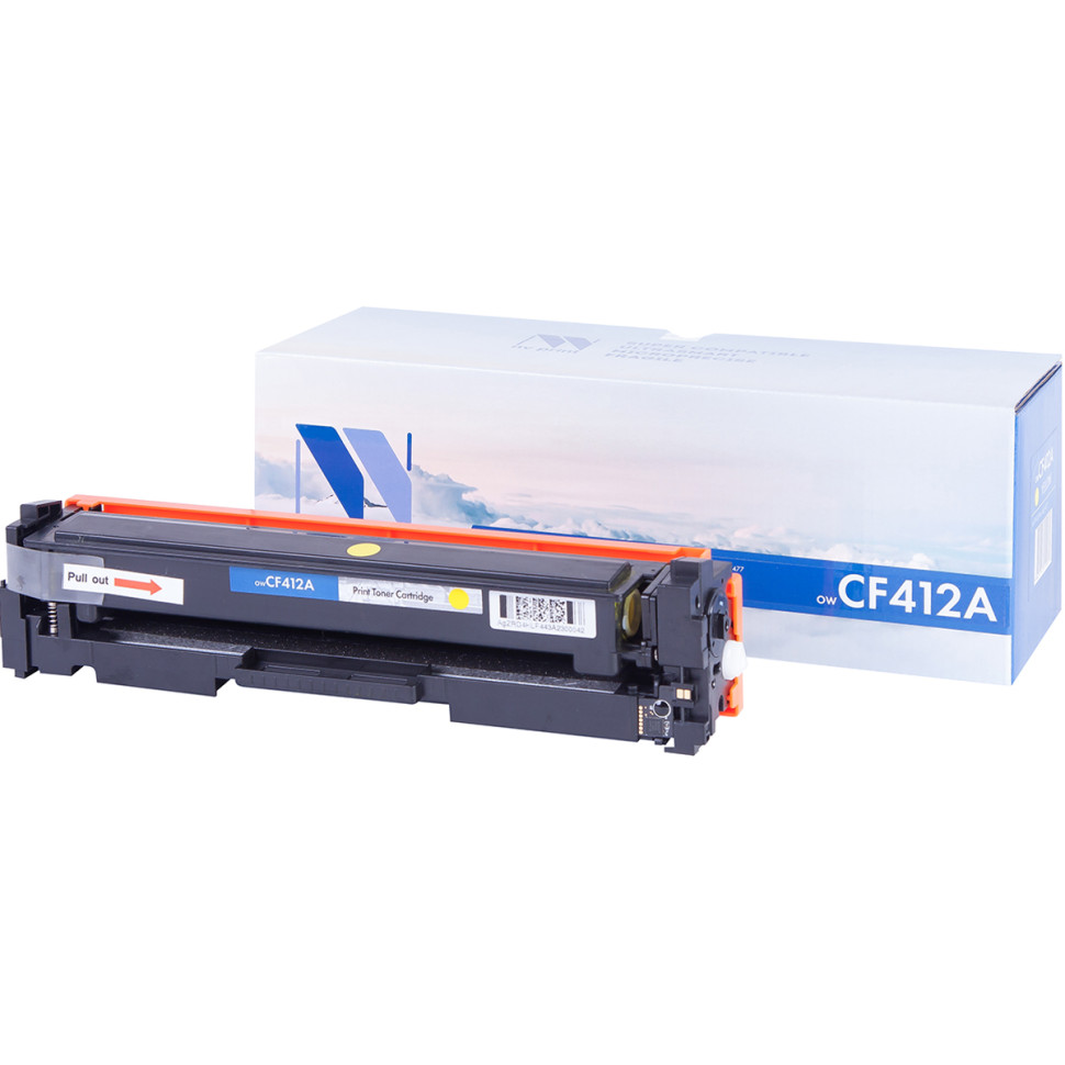 Картридж совм. NV Print CF412A желтый для HP LJ Pro M377dw/M452nw/M452dn/M477fdn/M477fd (2300стр.) (ПОД ЗАКАЗ), 249792