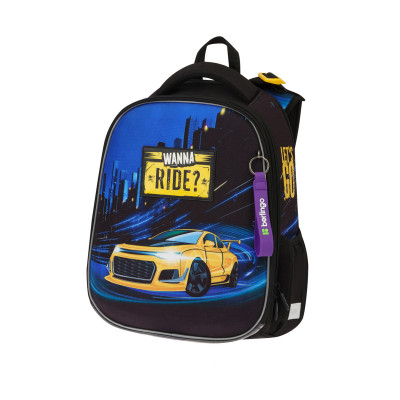 Ранец Berlingo Expert Max "Ride" 38*29*16см, 2 отделения, 2 кармана, анатомическая спинка, дождевик в комплекте, 349758