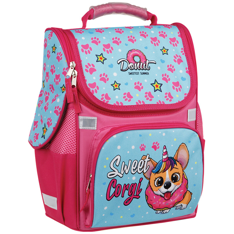 Ранец ArtSpace Junior "Sweet dog" 37*28*21см, 1 отделение, 3 кармана, анатомическая спинка, 331178