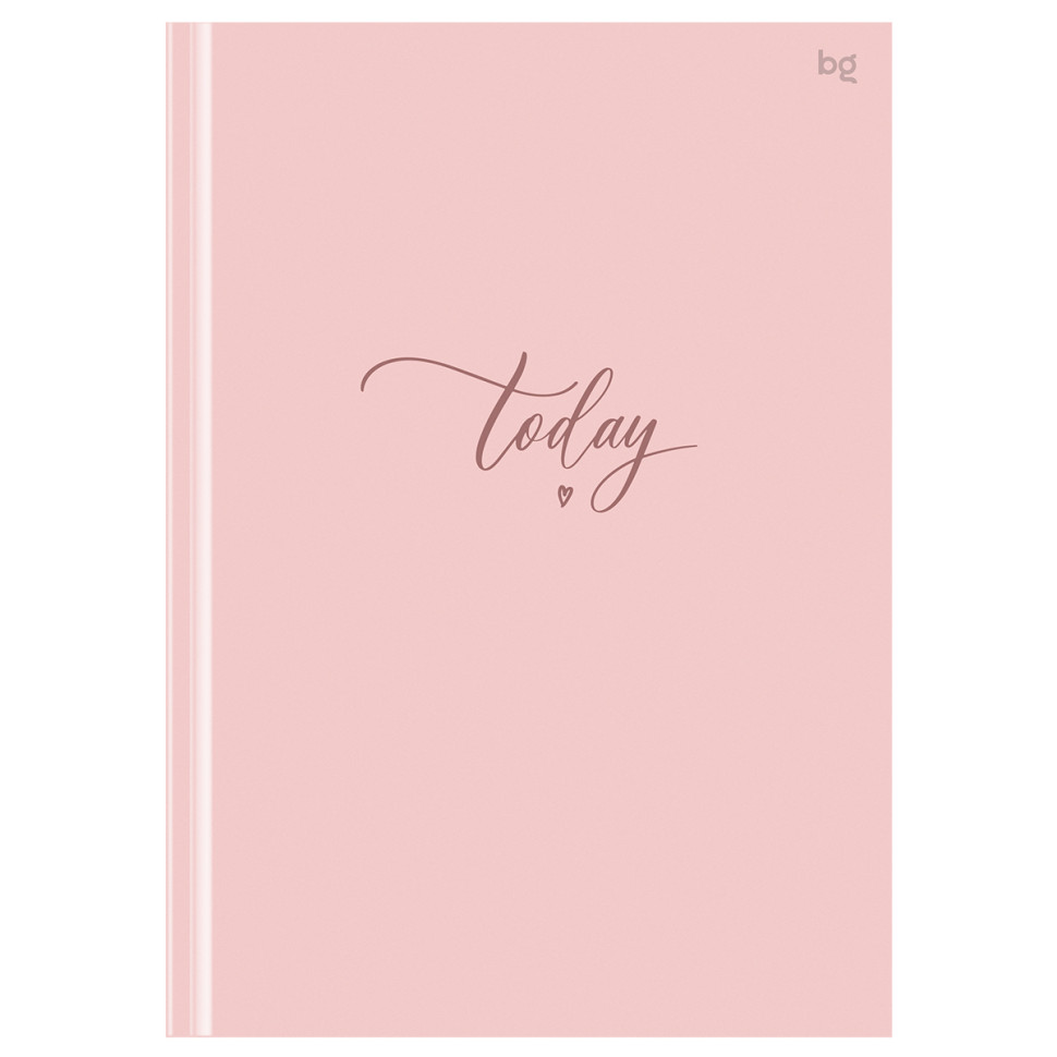 Бизнес-блокнот А5, 80л., евроформат, BG "Today", soft-touch ламинация, 381977