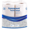 Полотенца бумажные в рулонах OfficeClean "Premium", 3-слойные, 11м/рул., тиснение, белые, 4шт., 300443