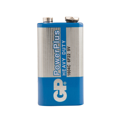 Батарейка GP PowerPlus MN1604 (6F22) Крона, солевая, OS1, 288126