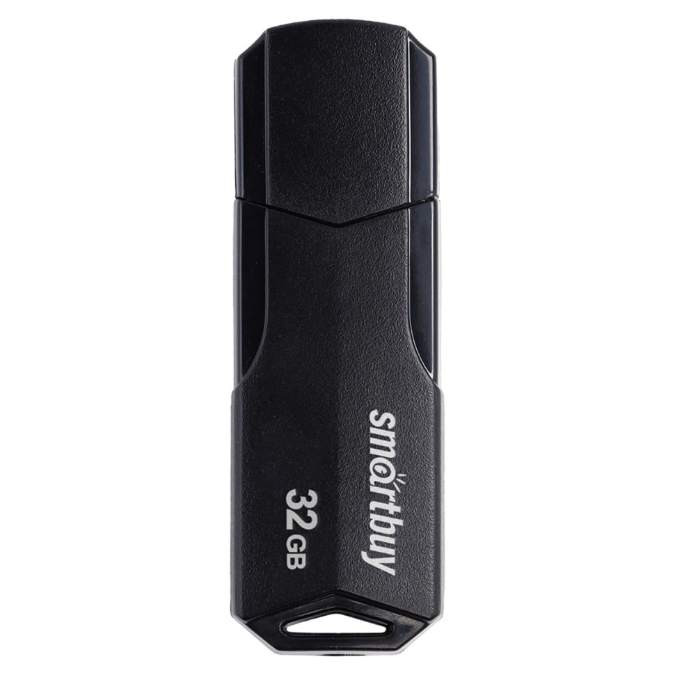 Память Smart Buy "Clue"  32GB, USB 2.0 Flash Drive, черный, 376298