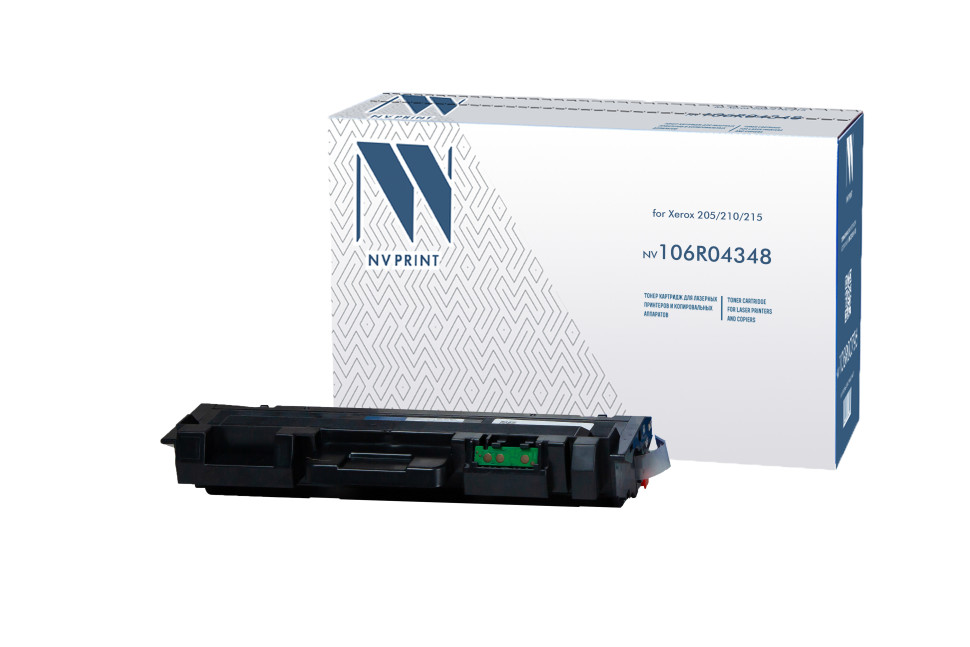Картридж совм. NV Print 106R04348 черный для Xerox 205/210/215 (3000стр.) (ПОД ЗАКАЗ), 329905