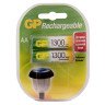 Аккумулятор GP AA (HR06) 1300mAh 2BL, 2 штук, 288128