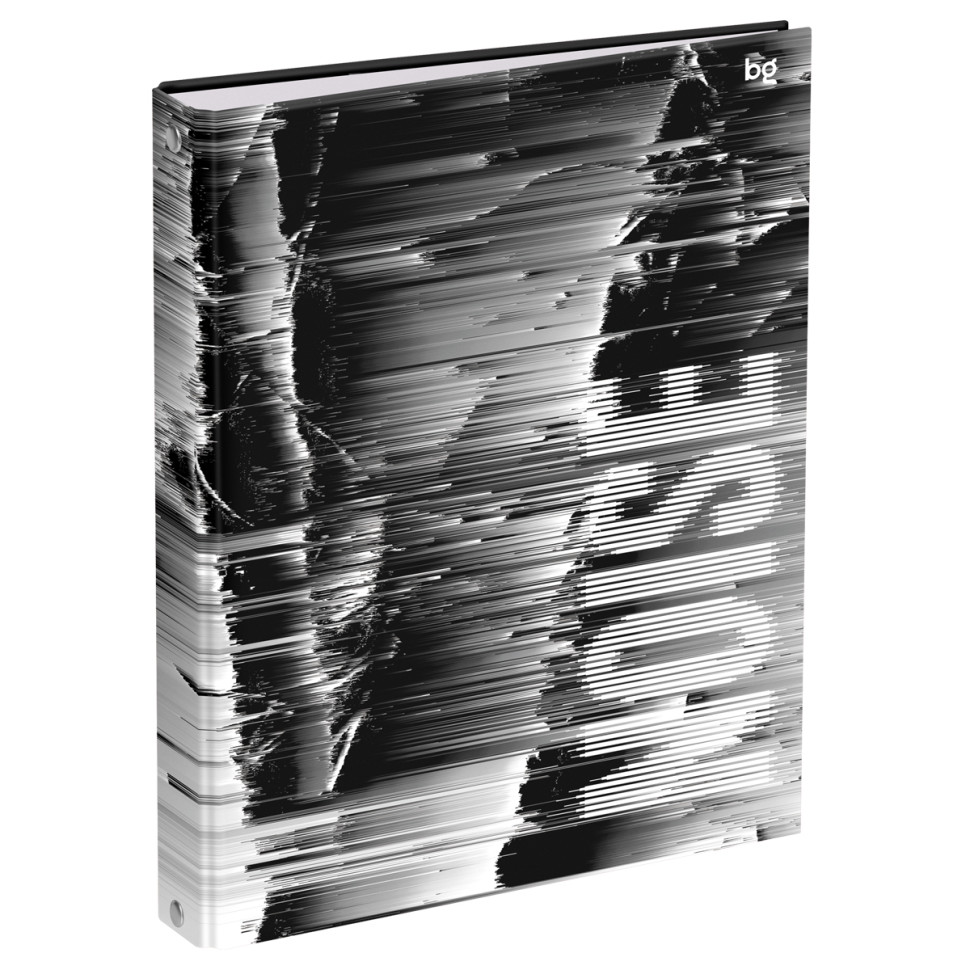 Тетрадь на кольцах А5, 120л., BG "Noise", глянцевая ламинация, 372868