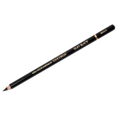 Карандаш художественный Koh-I-Noor "Gioconda Silky 8815" B, черный матовый, заточен., 321818