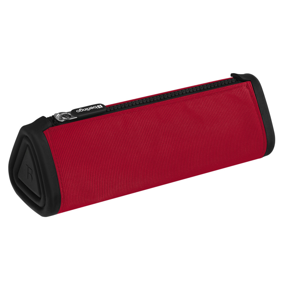 Пенал мягкий 1 отделение, 220*70*70 мм, Berlingo "Black and red", полиэстер, 379390