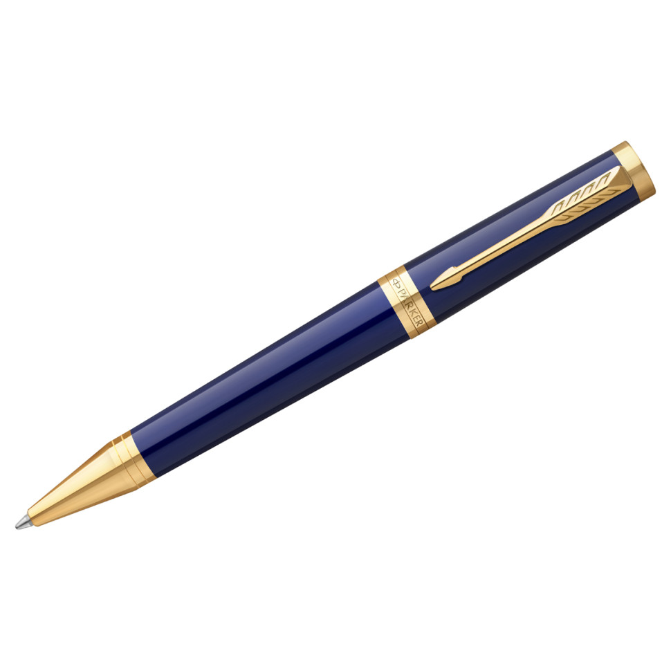 Ручка шариковая Parker "Ingenuity Blue GT" 1,0мм, черная, подарочная упаковка, 363656