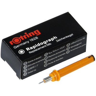 Пишущий элемент для рапидографа Rotring 0,4мм, картон. упаковка, 306610