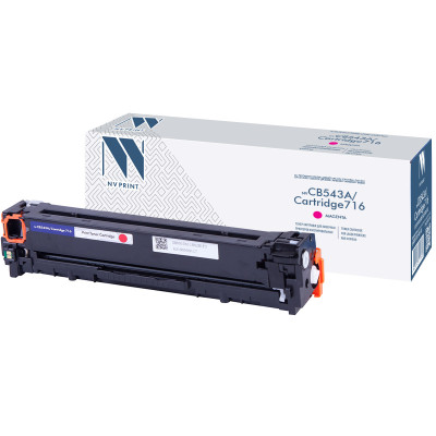 Картридж совм. NV Print CB543A/Cartridge 716 пурпур. для HP ColorLJ CM1312/CP1215/1515/1518(1400стр.) (ПОД ЗАКАЗ), 154060