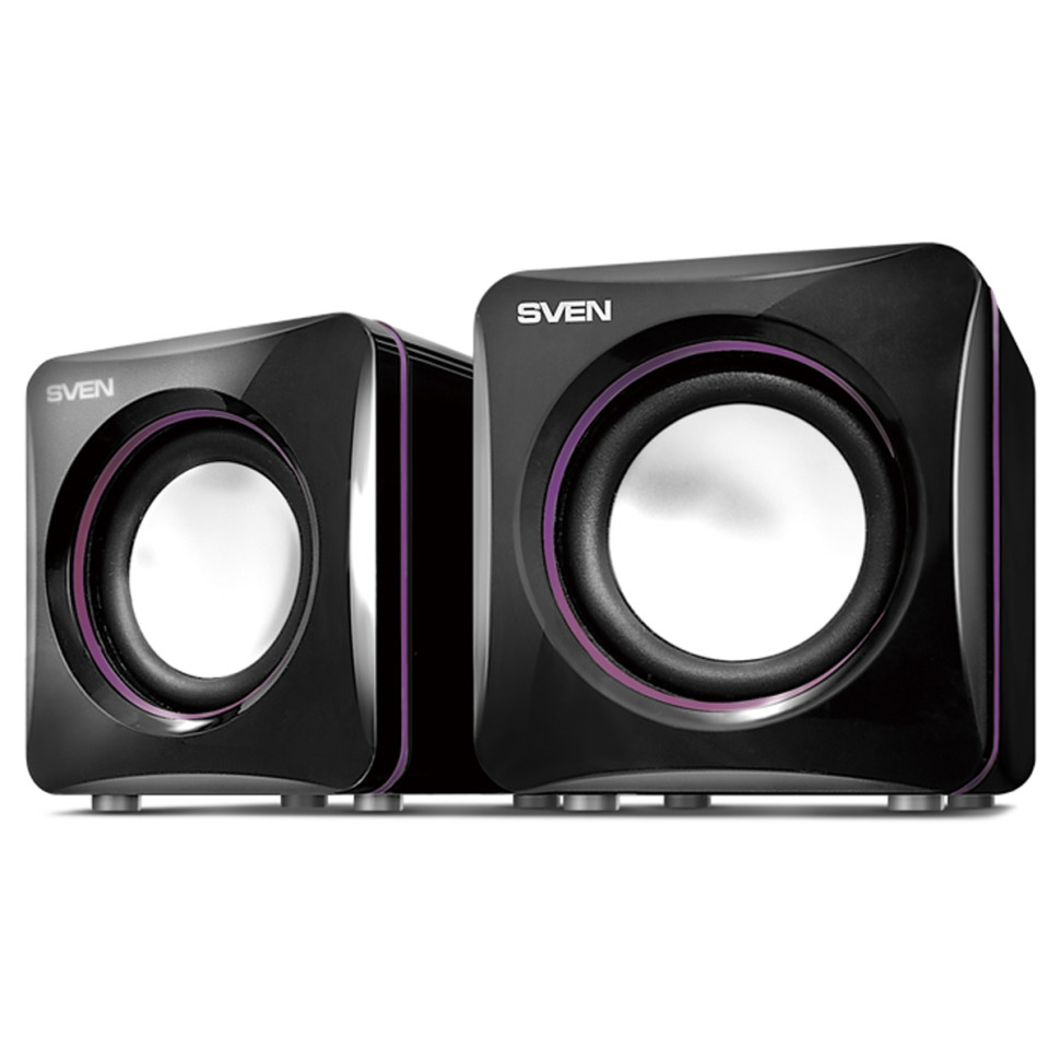 Колонки Sven 315, 2*2,5W, питание через USB, черный, 353151