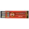 Грифели цветные для цанговых карандашей Koh-I-Noor "Gioconda", 5,6мм, металлик ассорти, 6шт., пластик коробвый, 298325