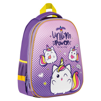 Ранец ArtSpace School Friend "Unicorn Power" 39*30*18см, 2 отделения, 2 кармана, анатомическая спинка, 347915