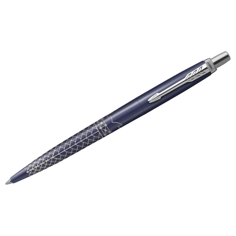 Ручка шариковая Parker "Jotter Sydney Blue CT" синяя, 1,0мм, кнопочн., подарочная упаковка, 371792