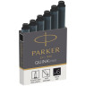 Картриджи чернильные Parker "Cartridge Quink Mini" черные, 6шт., картонная коробка, 241791
