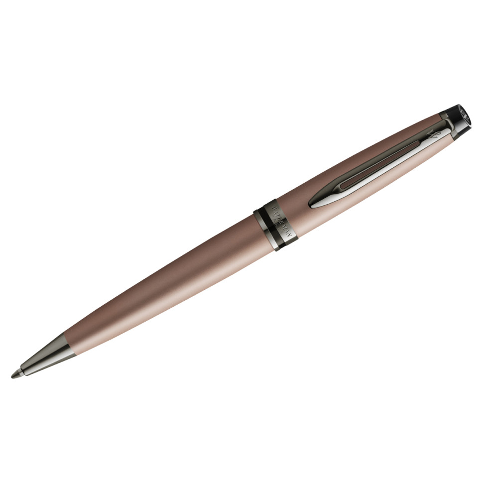 Ручка шариковая Waterman "Expert Rose Gold RT" синяя, 1,0мм, подарочная упаковка, 352763